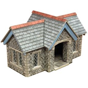 Metcalfe PO316 OO Gauge Little Cardleywick Station Shelter