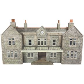 Metcalfe PO320 OO Gauge Mainline Station Booking Hall Card Kit