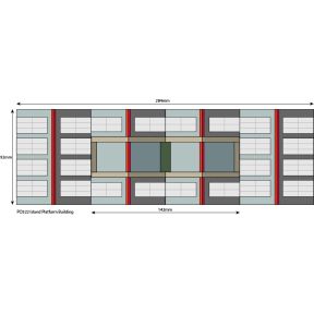 Metcalfe PO322 OO Gauge Island Platform Building Card Kit