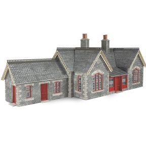 Metcalfe PO333 OO Gauge Settle & Carlisle Railway Station Shelter Card Kit