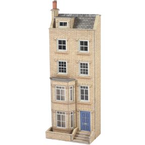 Metcalfe PO373 OO Gauge Low Relief Georgian Town House Card Kit