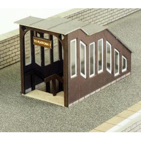 Metcalfe PO400 OO Gauge Platform Underpass Card Kit