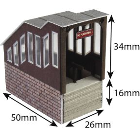 Metcalfe PO400 OO Gauge Platform Underpass Card Kit