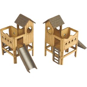 Metcalfe PO513 OO Gauge Children's Play Area Card Kit