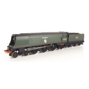 Hornby R2458-SH OO Gauge SR Battle Of Britain 4-6-2 34078 '222 Squadron' BR Green Late Crest