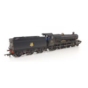Hornby R3548-SH OO Gauge GW Grange 4-6-0 6816 'Frankton Grange' BR Black Early Crest Weathered
