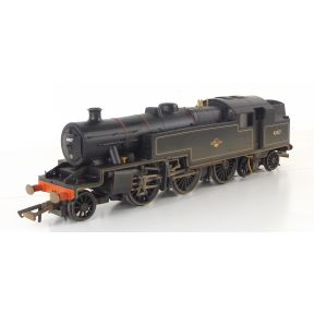 Hornby R2637-SH OO Gauge LMS Stanier 2-6-4 Tank 42437 BR Black Late Crest Weathered