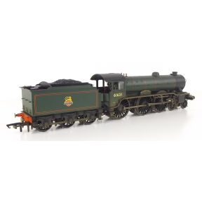 Hornby R3004-SH OO Gauge LNER B17 4-6-0 61631 Serlby Hall BR Green Early Crest Weathered