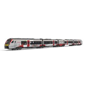 Hornby R30468 OO Gauge Class 755 Flirt 755414 Greater Anglia Lest We Forget 4 Car Train Pack