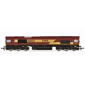 Hornby R30532TXS OO Gauge RailRoad Class 66 66022 'Lafarge Charnwood' EWS TXS Sound Fitted