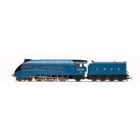 Hornby R30551SS OO Gauge LNER A4 4-6-2 4462 'Mallard' LNER Blue Diecast Body And Steam Generator