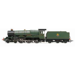 Hornby R30559 OO Gauge GW Castle 4-6-0 5073 'Spitfire' BR Green Early Crest