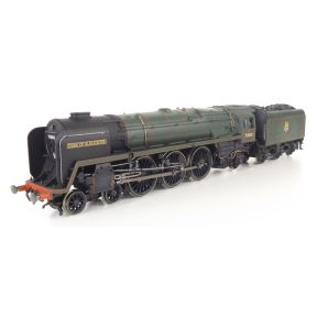 Hornby R3168-SH OO Gauge BR Standard 8 4-6-2 71000 'Duke Of Gloucester' BR Green Early Crest
