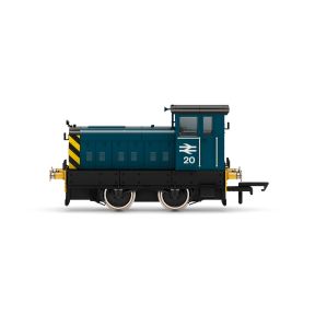 Hornby R3897 OO Gauge Ruston & Hornsby 88DS 0-4-0 No.20 BR Blue