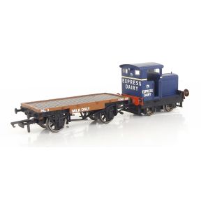 Hornby R3943-SH OO Gauge Ruston & Hornsby 48DS 0-4-0 Express Dairy