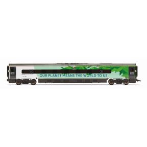Hornby R40451 OO Gauge Class 390 Avanti West Coast Climate Change Livery Coach Pack No.1 69421 + 65321
