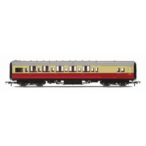 Hornby R40463 OO Gauge SR Maunsell Brake Third Coach BR Crimson And Cream S3752 Set 222