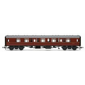 Hornby R40510 OO Gauge BR Mk1 Composite Corridor CK Coach BR Maroon W15114