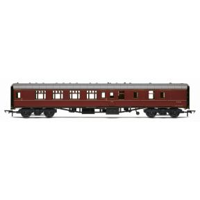 Hornby R40515 OO Gauge BR Mk1 Brake Second Corridor BSK Coach BR Maroon M35125