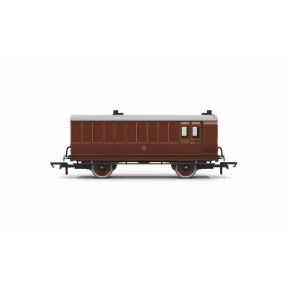 Hornby R40541 OO Gauge 4 Wheel Passenger Brake Coach LBSCR 90