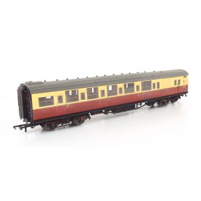 Hornby R4348C-SH OO Gauge SR Maunsell Brake Composite Coach BR Crimson And Cream S6646S