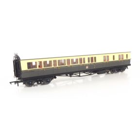 Hornby R4680-SH OO Gauge GW Collett Brake Third Coach GW Chocolate And Cream 5131