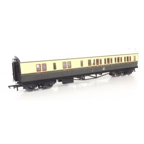 Hornby R4680-SH OO Gauge GW Collett Brake Third Coach GW Chocolate And Cream 5131
