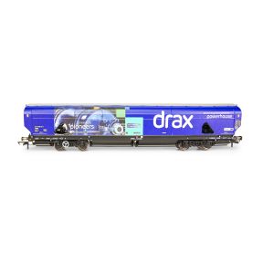 Hornby R60176A OO Gauge Double Pack Drax Biomass Wagons 83700698071-3 & 83700698009-3