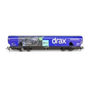 Hornby R60177A OO Gauge Double Pack Drax Biomass Wagons 83700698083-8 & 83700698158-8