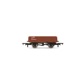 Hornby R60188 OO Gauge 3 Plank Wagon LMS