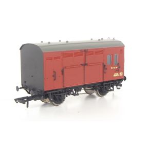 Hornby R6537-SH OO Gauge GW Horse Box BR Maroon W713W
