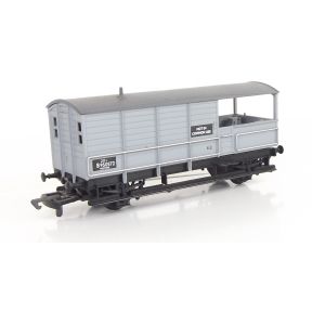 Hornby R6076-SH OO Gauge GW 20 Ton Toad Brake Van BR Grey B950572