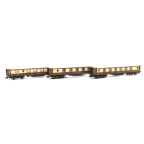 Revolution Trains RT-KP-VSOE-231A N Gauge Set Of 3 K-type Pullman Coaches Modern VSOE