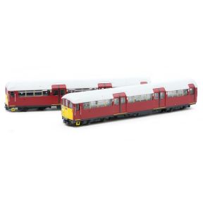 Revolution RT-N-LU1938-MAR202B N Gauge Class 483 2 Car Set 483007 LT Maroon