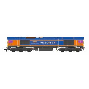 Revolution RT-N66-GBW-720DCC N Gauge Class 66 66720 Wascosa GBRf DCC Sound Fitted