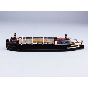 SDL 14396E Canal Boat 20cm Long Wooden Model Version E Fellows, Morton & Clayton Ltd. 'Mendip No.25'