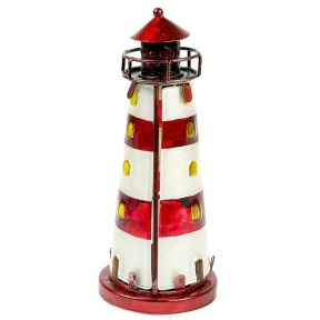 SDL 55173 Stained Glass Lighthouse Red