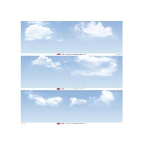 Peco SK-P03 Sky & Clouds Photographic Backscene