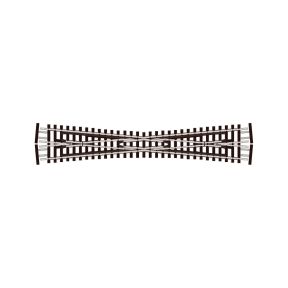 Peco SL-E394F N Gauge Code 55 Long Crossing (Electrofrog)