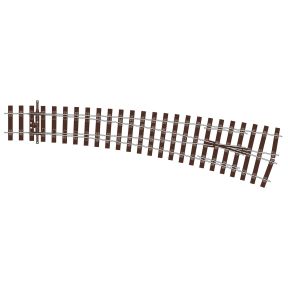 Peco SLU1186 OO Gauge Code 75 Bullhead Rail Curved Right Hand Point