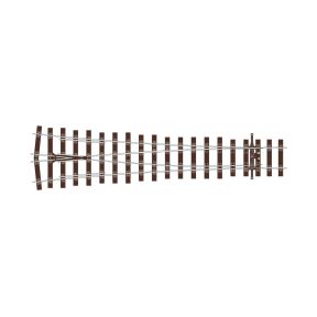 Peco SL-U1198 OO Gauge Code 75 Bullhead Rail Large Radius Y Point Unifrog