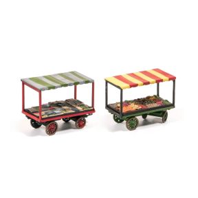 Wills SS37 OO Gauge Market Stalls Plastic Kit