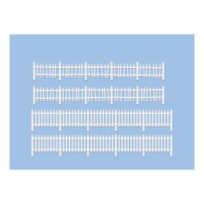 Wills SS45 OO Gauge Rustic & Picket Fencing Plastic Kit