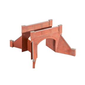 Wills SS53 OO Gauge Brick Arch Bridge With Abutments Plastic Kit