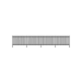 Wills SSM317 OO Gauge Modern Palisade Fencing