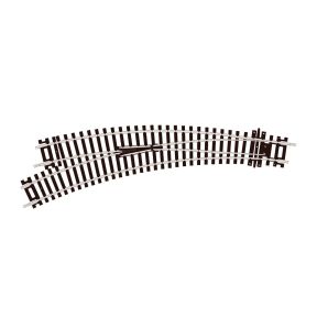 Peco ST-245 OO Gauge Setrack Left Hand Curved Point