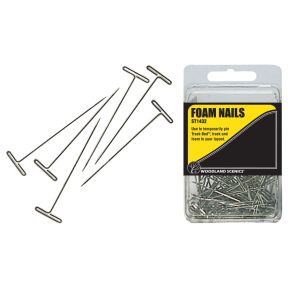 Woodland Scenics ST1432 2 Inch Foam Nails Pack Of 75