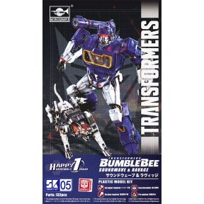 Trumpeter TM03112 Transformers Soundwave & Ravage SK05 Smart Model Kit