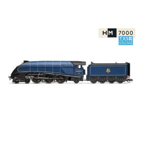 Hornby TT3009TXS TT Gauge LNER Class A4 Class 4-6-2 60025 'Falcon' BR Blue Early Crest Triplex Sound Fitted