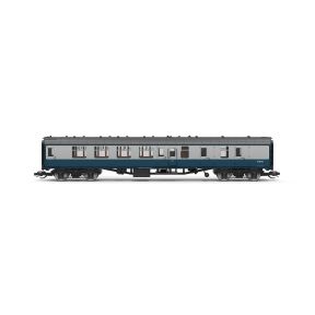 Hornby TT4077A TT Gauge BR Mk1 Brake Second Corridor BSK Coach BR Blue And Grey M35417